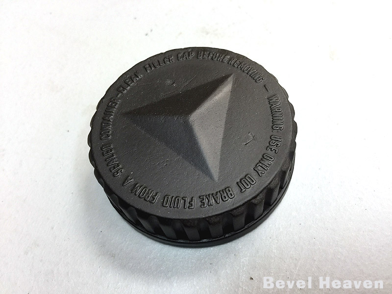 Brembo Early Round Reservoir Aluminum Cap & Bellow