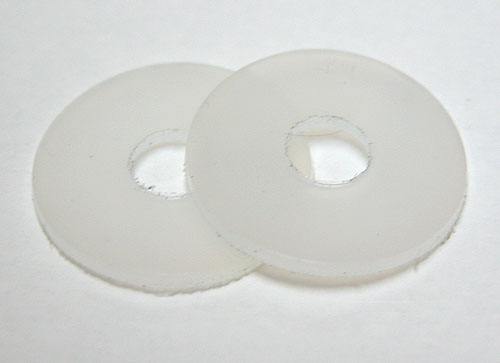 Bodyscrew [6mm] Large White Washer