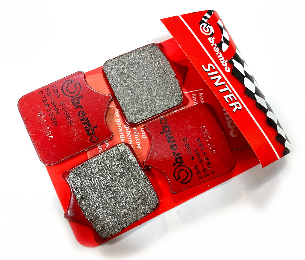 Pads - SINTERED - 4 pad kit for goldline 4 pad calipers