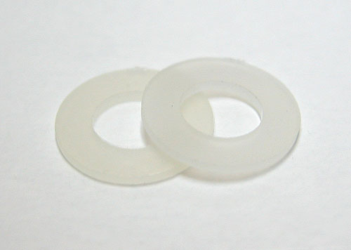 Bodyscrew [6mm] Small White Washer