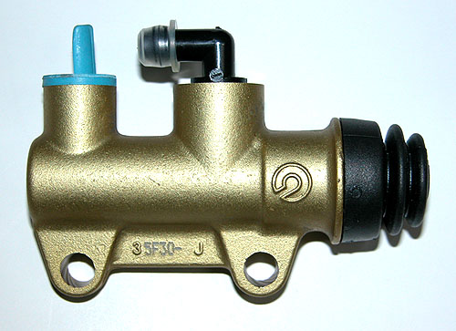 Master Cylinder - Brembo Rear Brake 11mm - Gold Top Outlet