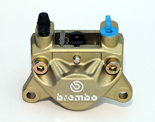 Brake Caliper - Brembo 32G GOLD - Top Opposing Inlet & Bleed