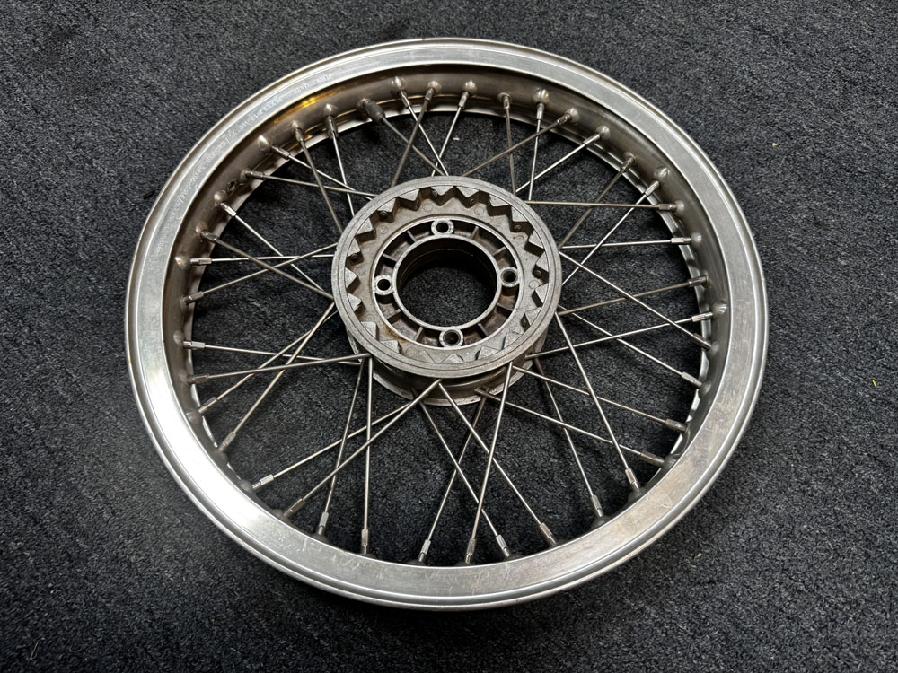 Borrani Flanged 18" Wheel W/Hub - USED -
