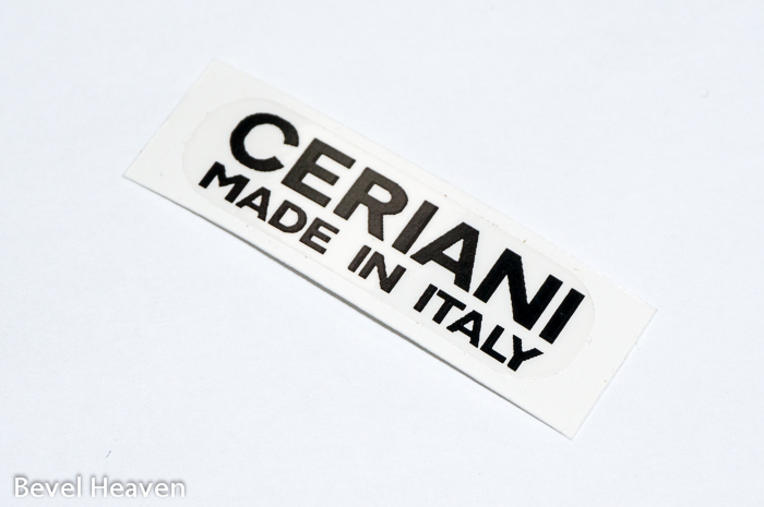 Sticker: CERIANI - black letters