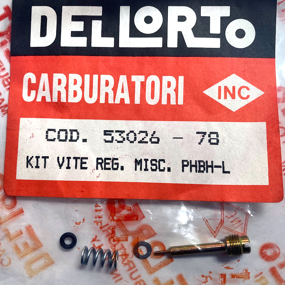 Mixture Screw Kit - PHBH-L & PHF - Short Head Type