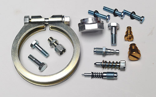 Dellorto Fastener Restoration Kit - PHM Carbies w/21mm Float Bowl Nut
