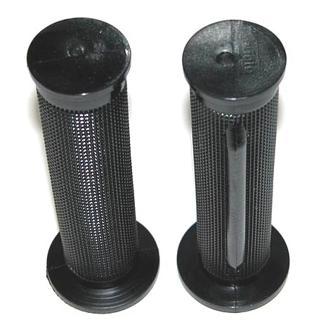 Grip Set - Tommaselli Daytona - Black - CLOSED or OPEN Ends
