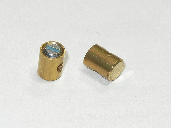Throttle Cable End Piece - Slotted Set Screw - 5.4mm DIA