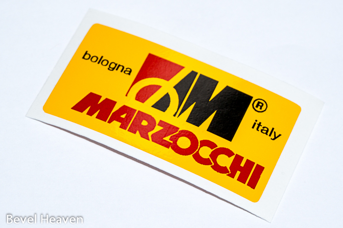 Sticker: MARZOCCHI - Solid Yellow Background