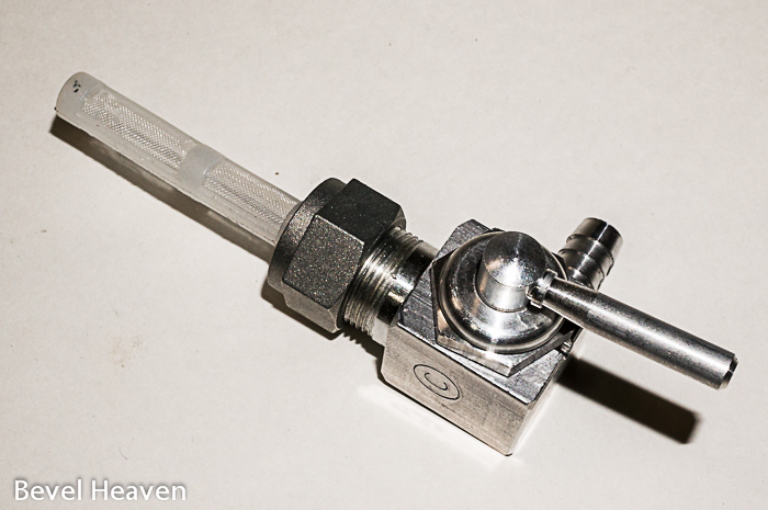 Fuel Tap - 16 x 1.0 Sq. Right Outlet