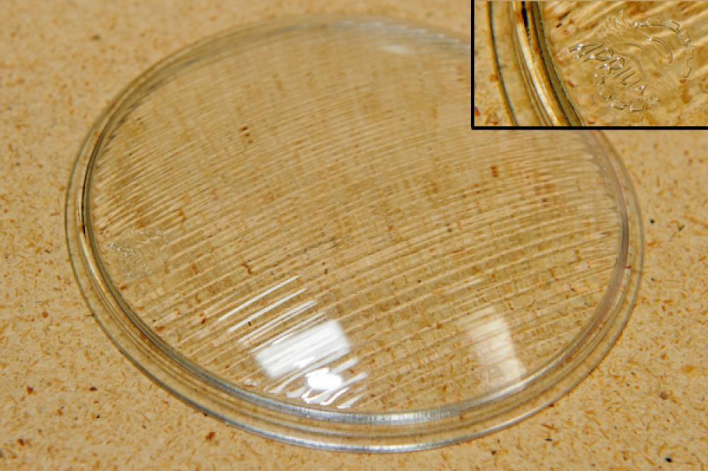 Headlight Lens - APRILIA 150mm Glass - Monza, Mark 3 etc