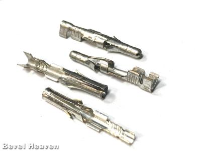 Round Locking Molex Type Connector Pairs - 2 Ea Male & Female