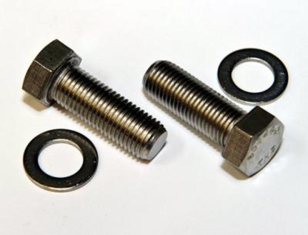Screw Kit - Stainless 7/16 UNF Hex Screws + Washers For Exhaust Bracket Mounts