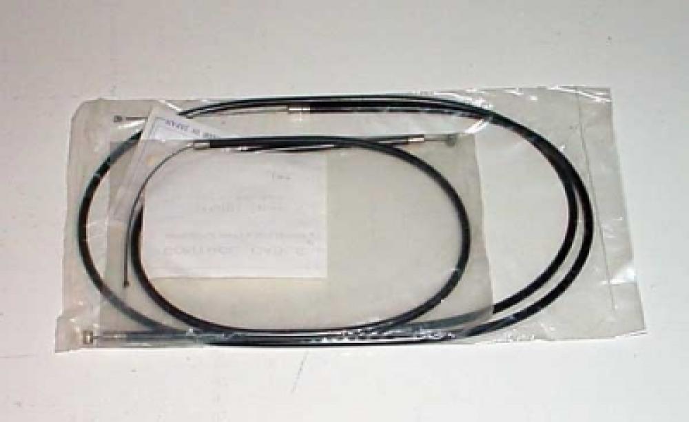 Throttle Cable Set (teflon lined) dual cable clipons - PHF