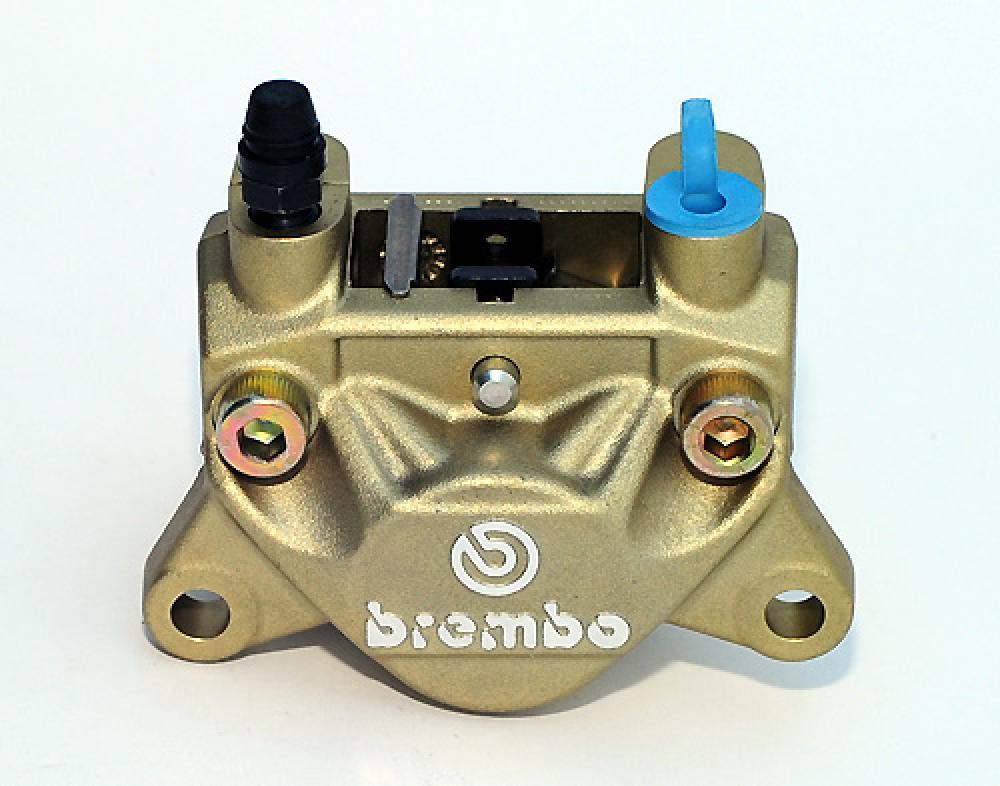 Brake Caliper - Brembo 32G GOLD - Top Opposing Inlet & Bleed