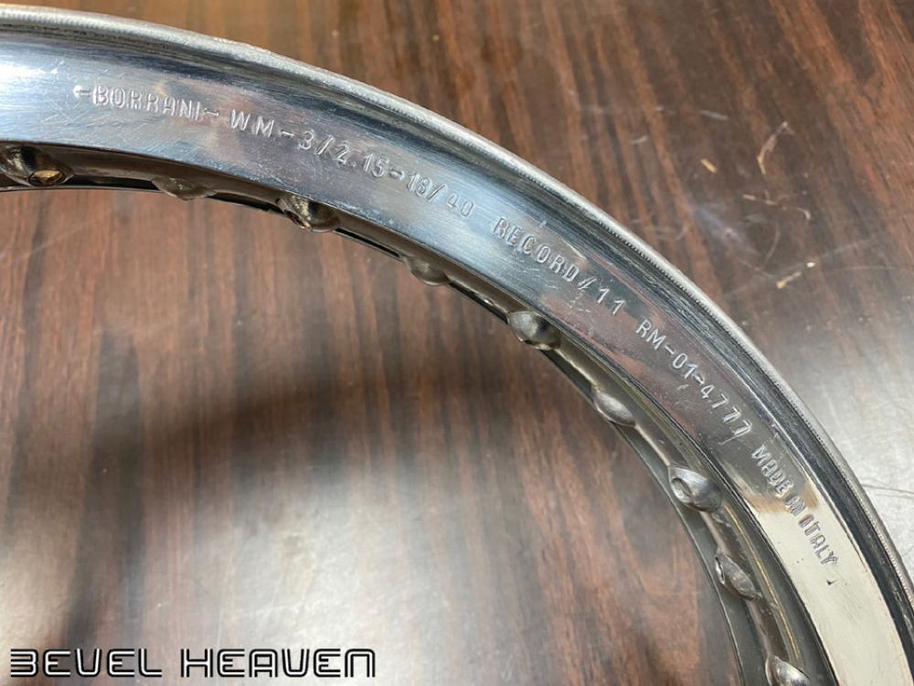 BORRANI original RECORD/11 RM-01-4777 - 1970s Era Rim