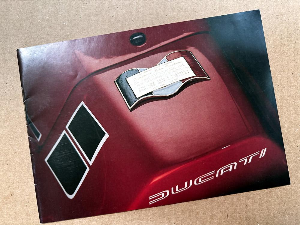 Brochure : GV Ducati MHR Mille