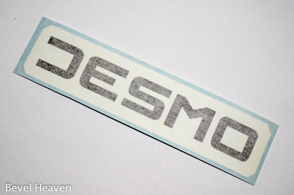 Sticker: DESMO - round E - 750SS