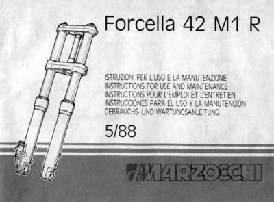 Marzocchi 42mm M1R Workshop Manual - Digital