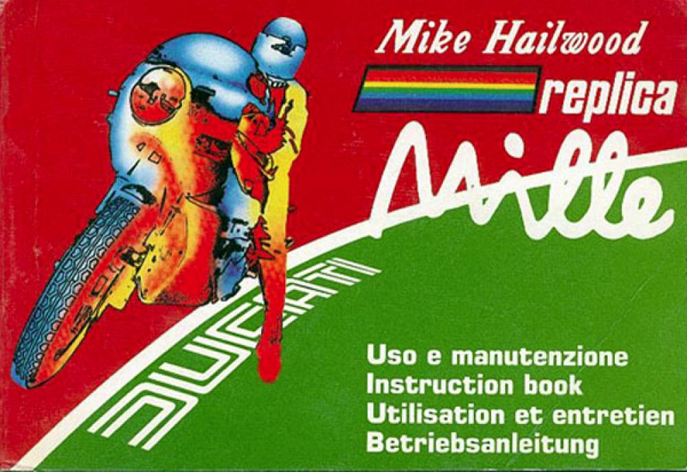 Ducati MHR Mille' Owner Manual - Digital