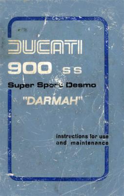 Ducati SSD900 Darmah Owner Manual - Digital