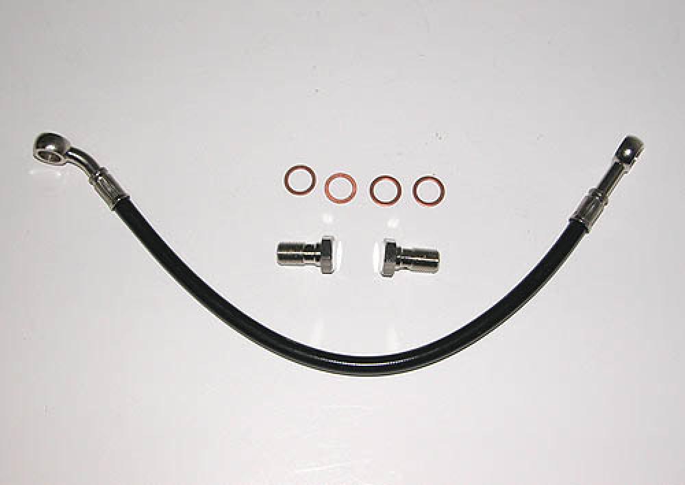 Stainless Steel Line - Master Cylinder to Splitter - 13"
