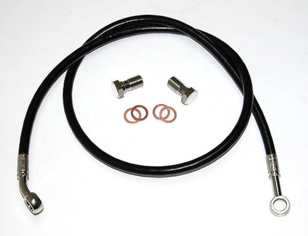 Stainless Steel Rear Brake Line Kit - Allazurra