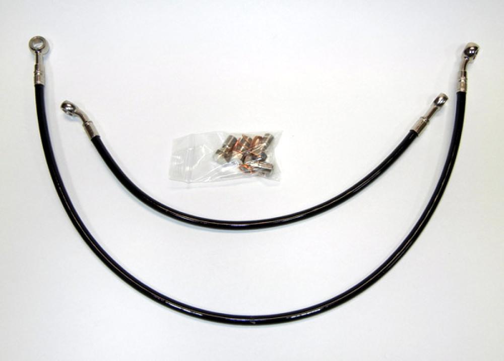 Stainless Steel Front Line Kit - 750GT USA Upgrade To Brembo MC + P108 Caliper (w/Junction)