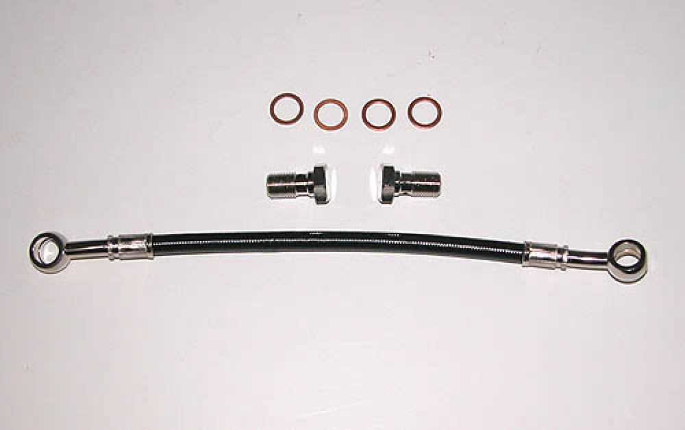 Stainless Steel Line - Master Cylinder to Splitter - 9"