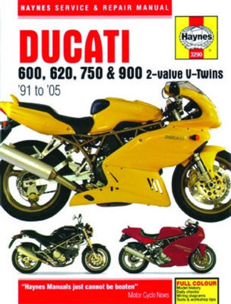 Workshop Manual - 600, 620, 750 & 900 2-Valve 1991-05