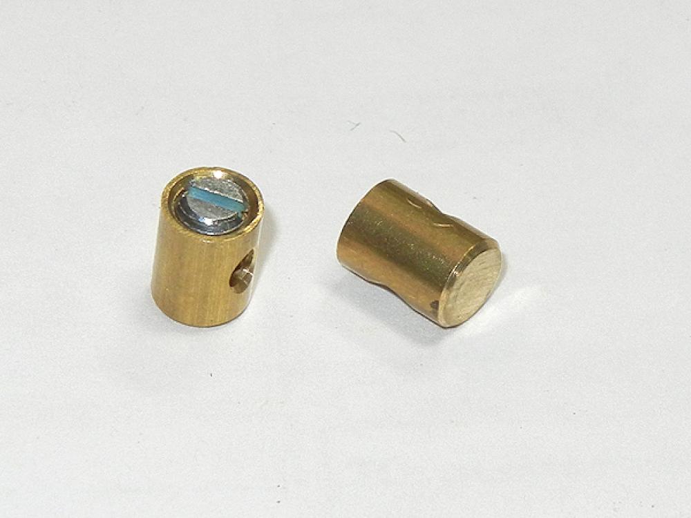 Throttle Cable End Piece - Slotted Set Screw - 5.4mm DIA