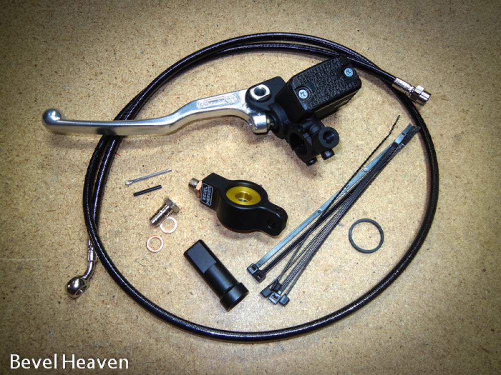 Hydraulic Clutch Conversion Kit - Bevel Twins