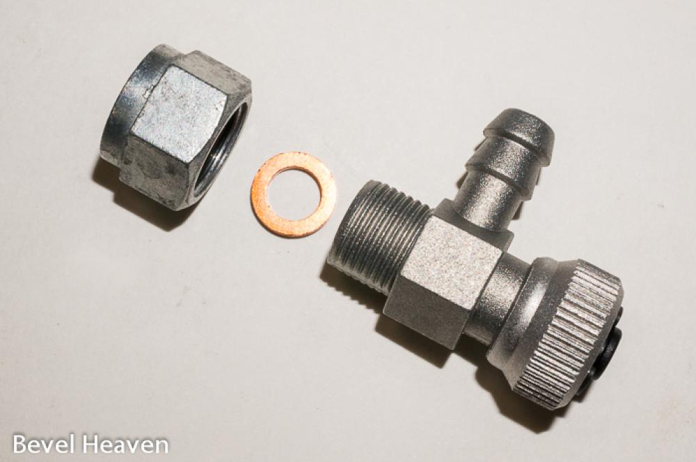 Fuel Tap - 12 x 1.0 Pason early rubber band Ducati etc