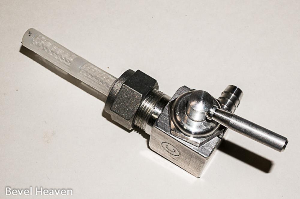 Fuel Tap - 16 x 1.0 Sq. Right Outlet