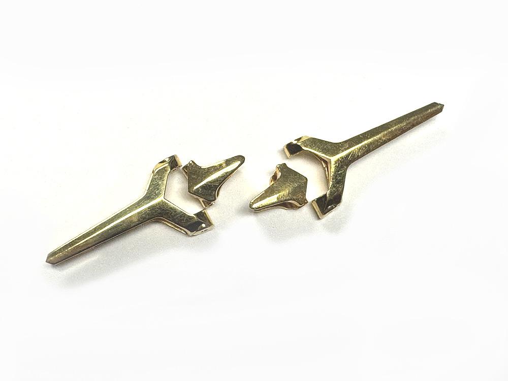 Sutro Hinge - Shiny Gold