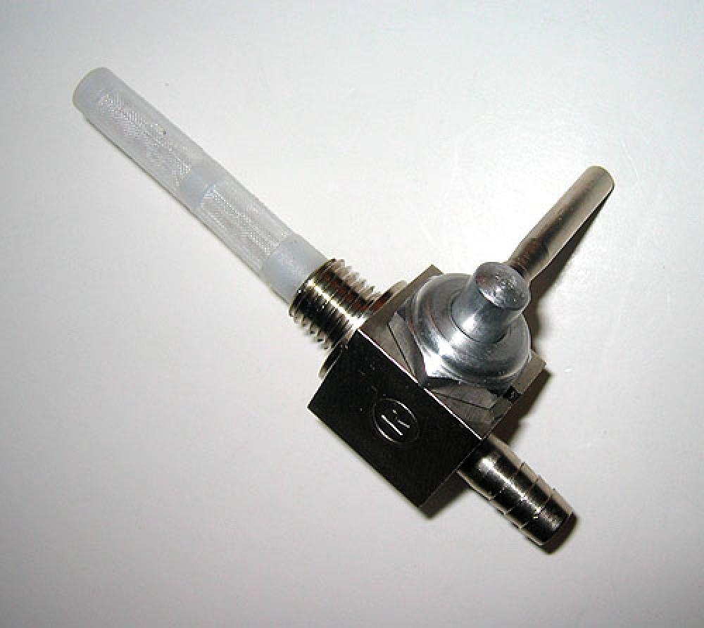 Fuel Tap - Brev-Orlandi [12mm x 1.5] Single Outlet - 450 Singles, late GTS etc