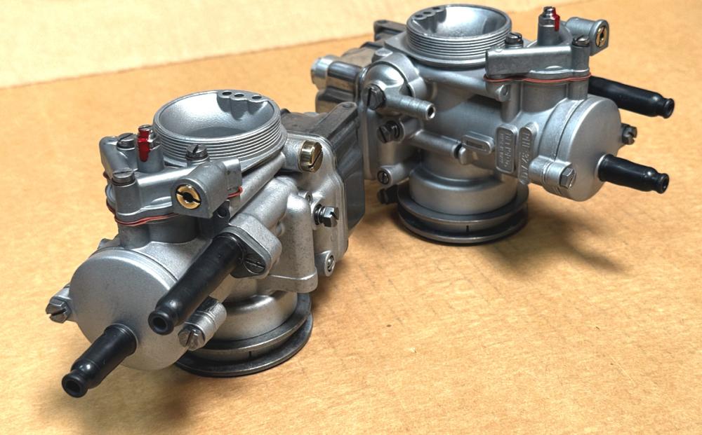 PHF 32 AS/AD Dellorto Carb Set - Restored