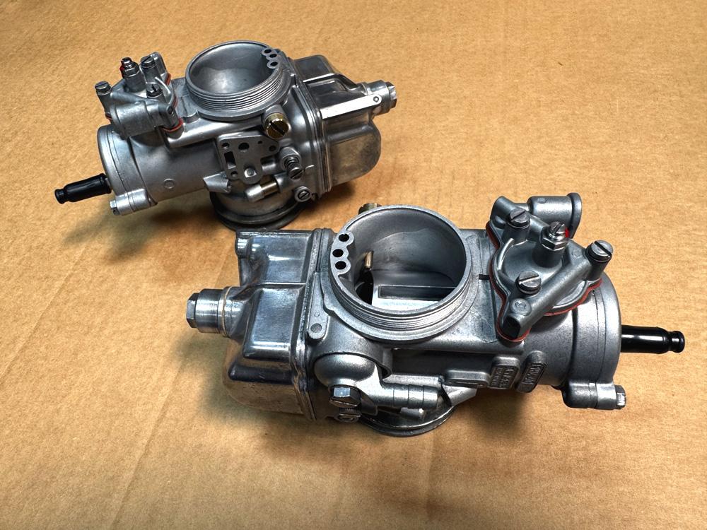 PHM 40 AS/AD Dellorto Carb Set 70's era - Restored