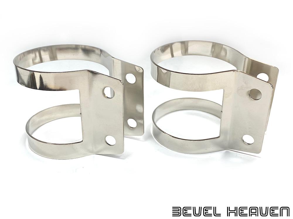 Verlicchi Headlight Bracket Set - 38mm