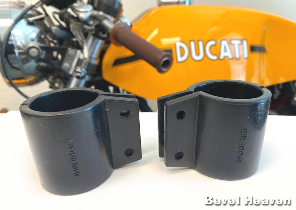 Verlicchi Headlight Bracket Rubbers - 38mm