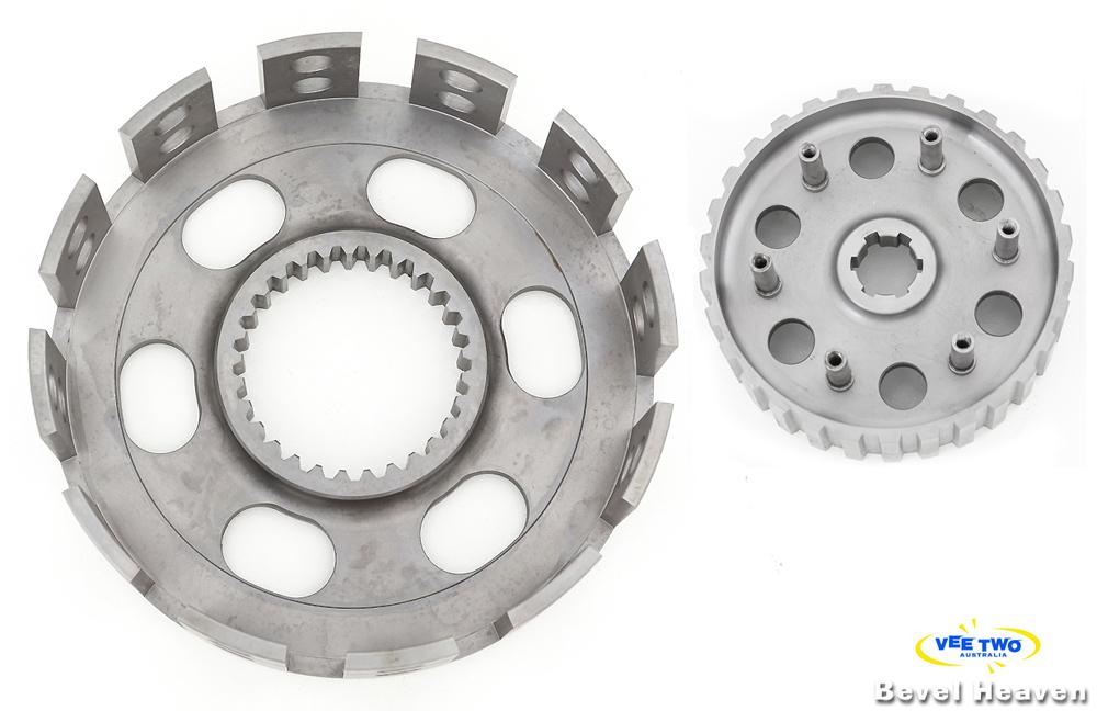 Clutch Basket & Hub Kit - Dry Clutch MHR & Mille' S2/MHR