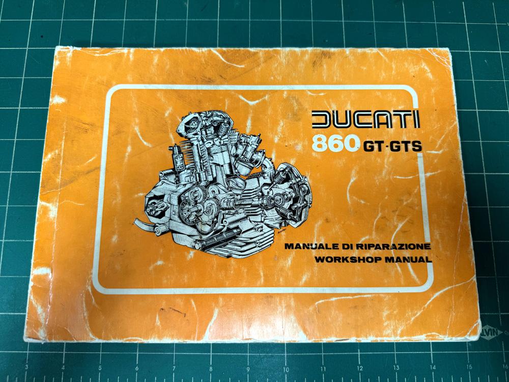 Workshop Manual - 860 GT-GTS Factory Original