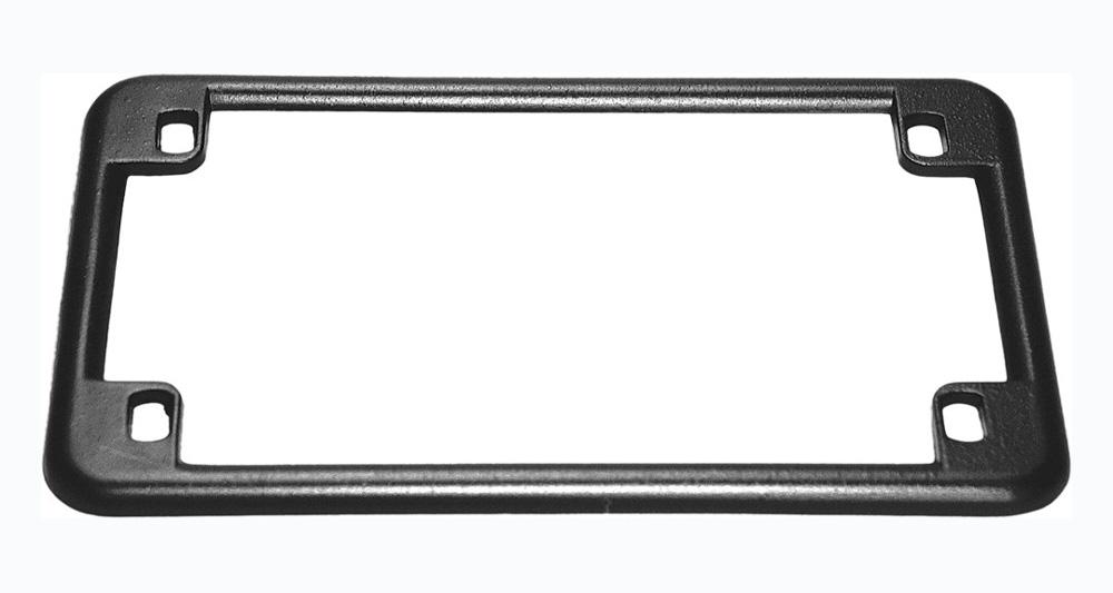 License Plate Frame - Black