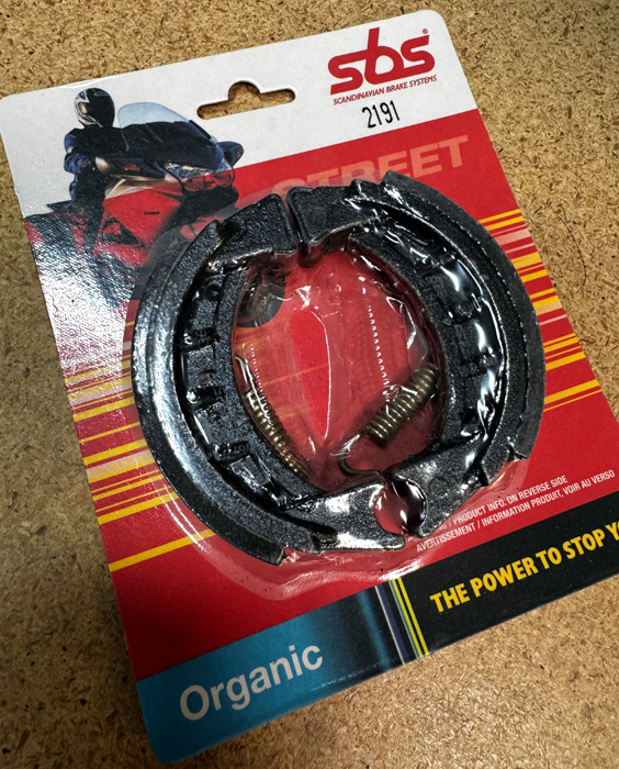 Brake Shoes SBS 2191 Yamaha 50cc F or R