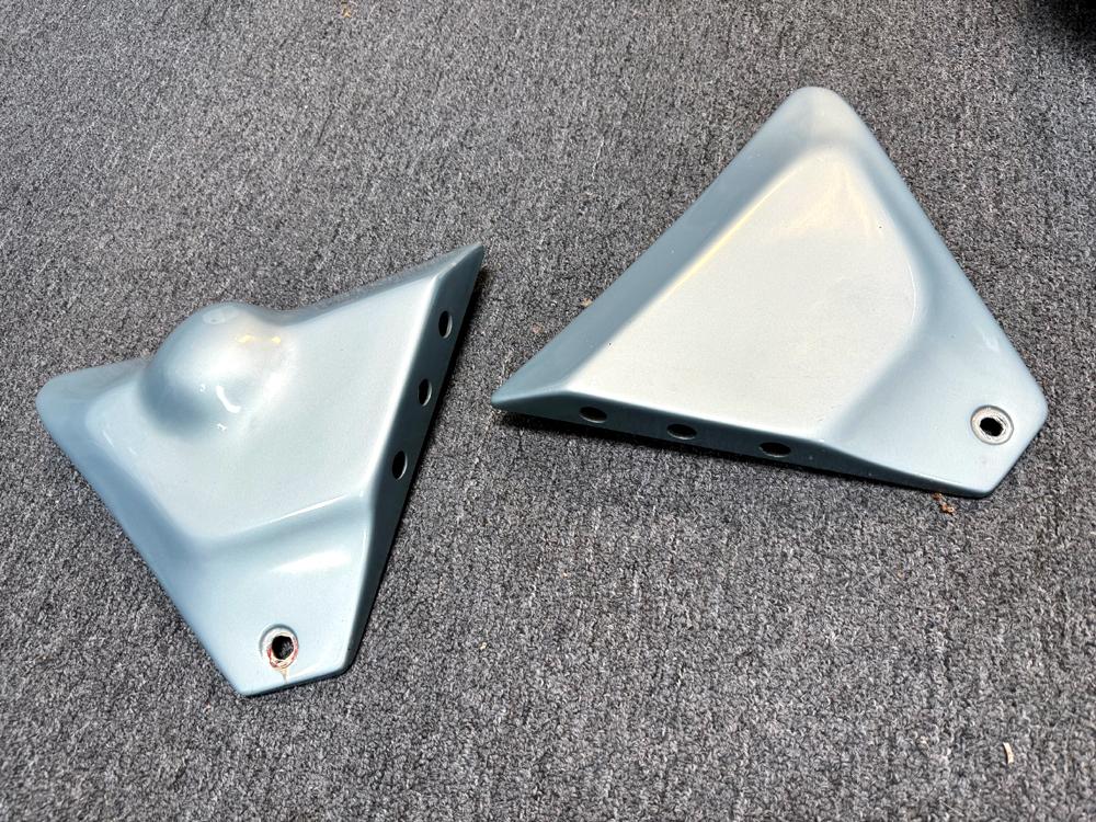 Sidecover Pair - early Type SSD900 Darmah - Blue