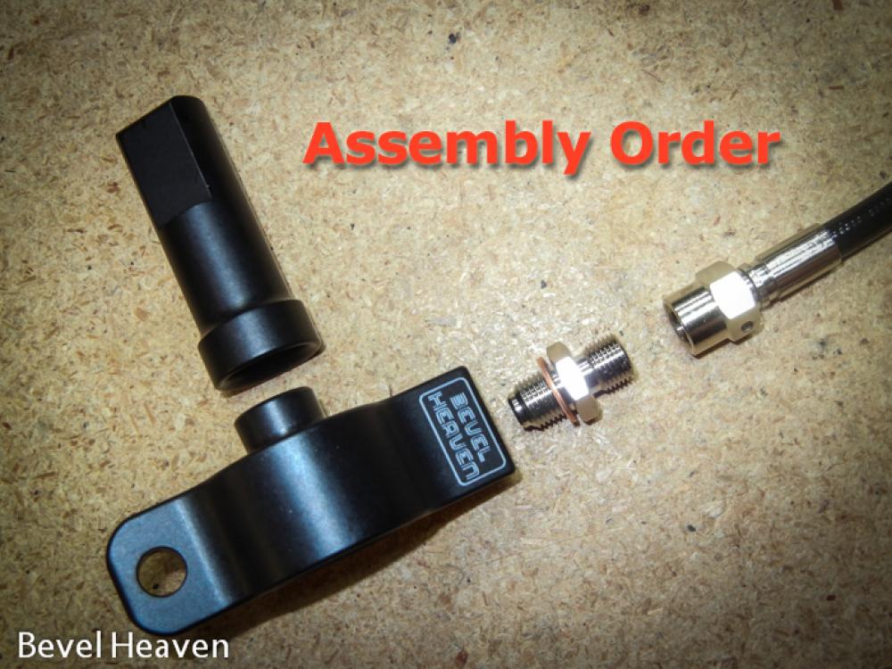 Assembly order for hose parts