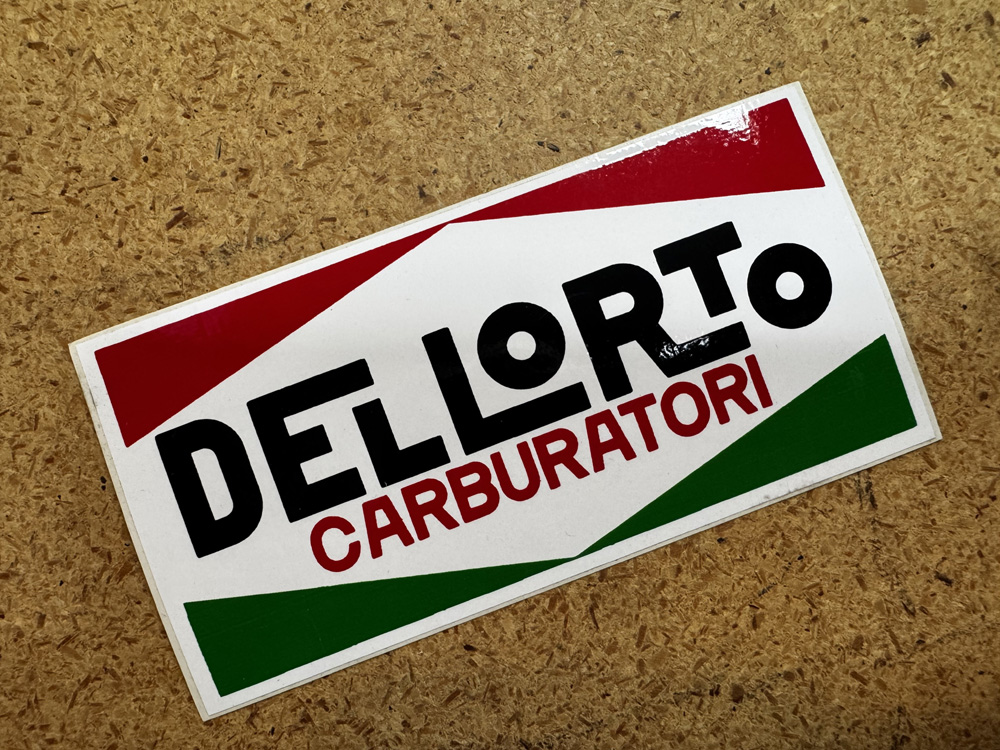 Dellorto Carburatori Sticker - Various Sizes