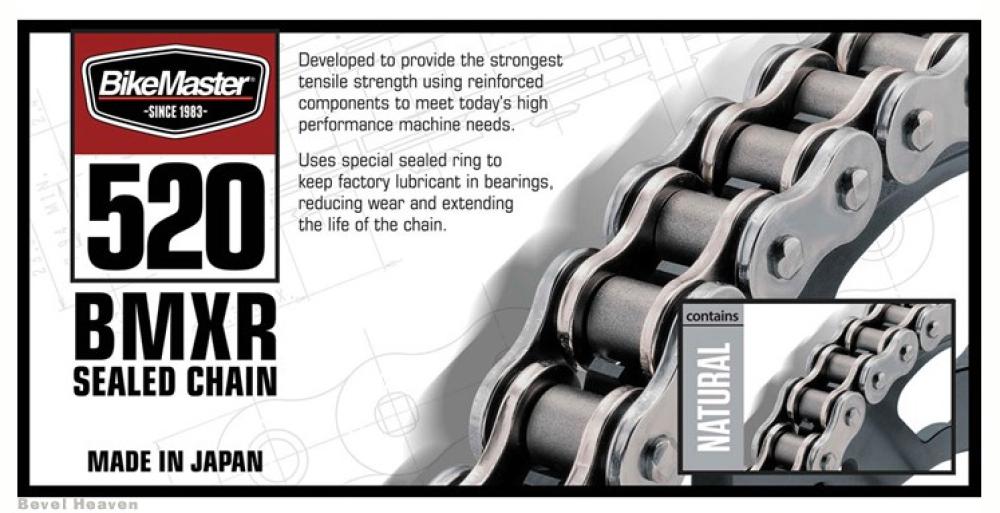 Chain - BMXR Natural 520 O-Ring 110 pin