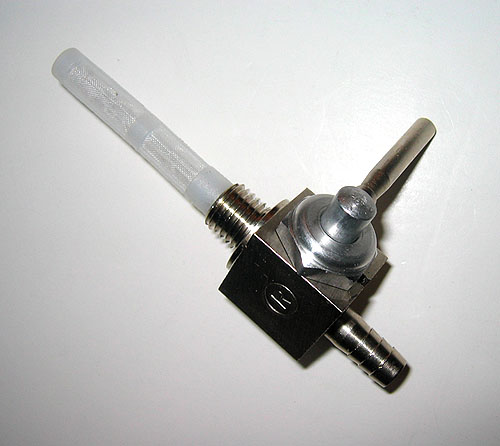 Fuel Tap - Brev-Orlandi [12mm x 1.5] Single Outlet - 450 Singles, late GTS etc