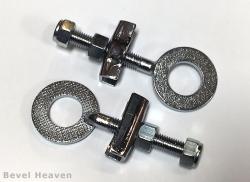 Chain Adjuster Set - Ducati Singles